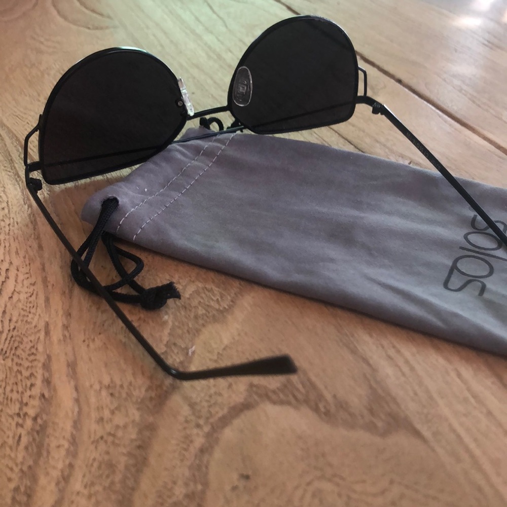 Sojos sunglasses black Twin-Beams Cat Eye - Picture 7 of 7